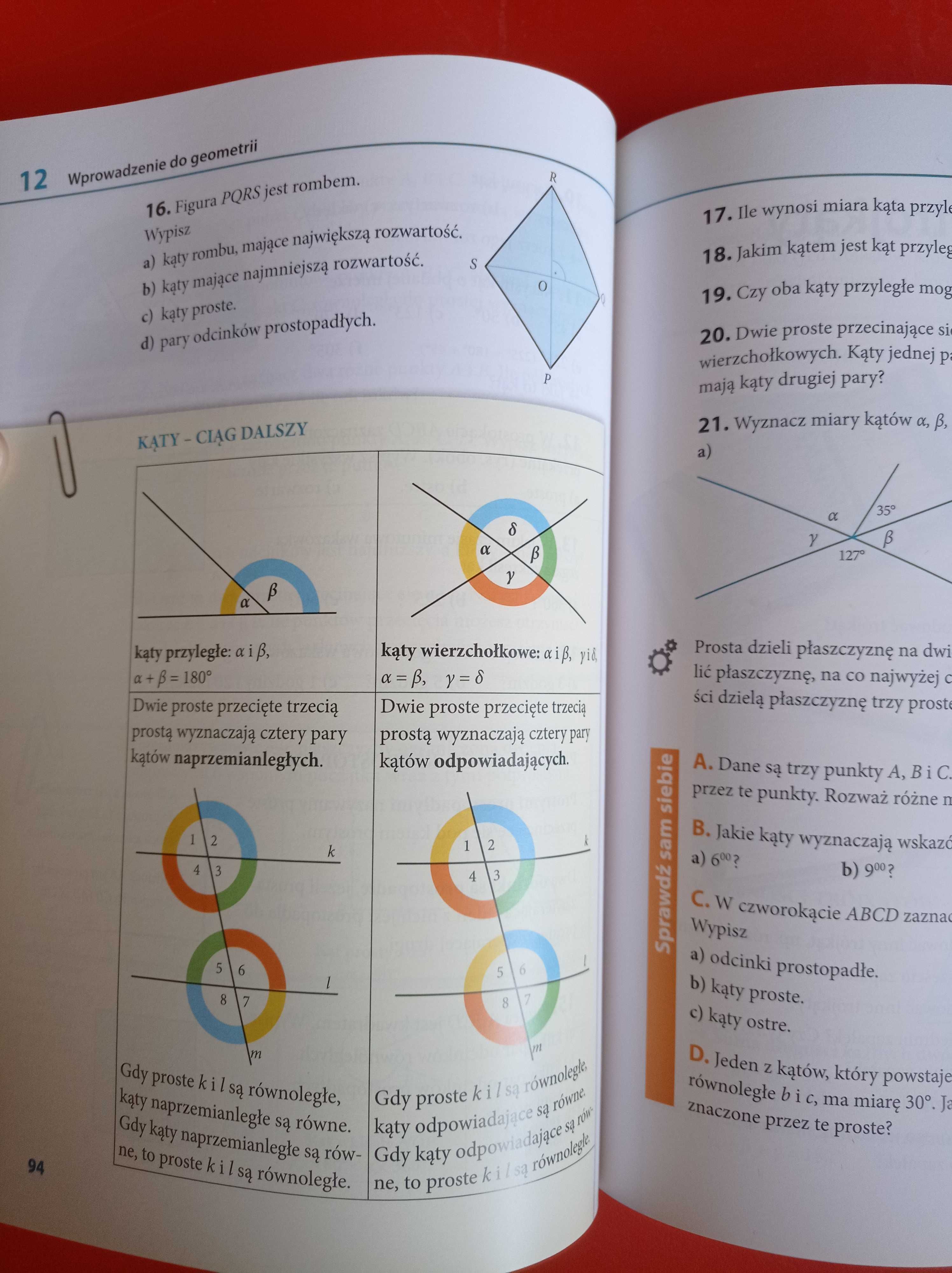 Matematyka 2001 cz. 1, podręcznik do gimnazjum