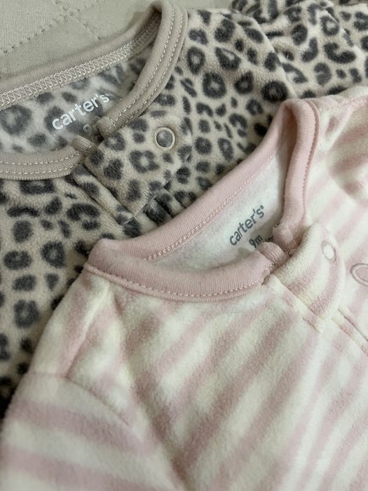 Флісові чоловічки carters ціна за 2шт.