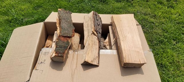Suche drewno do wędzenia: buk, olcha, czereśnia - karton do 24kg