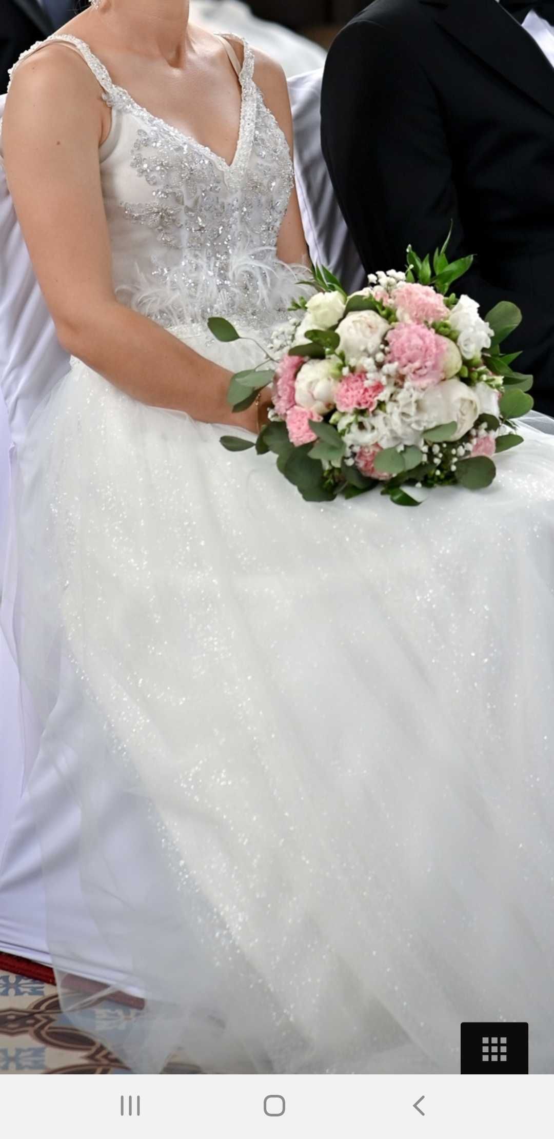 Piękna suknia ślubna ! Okazja!