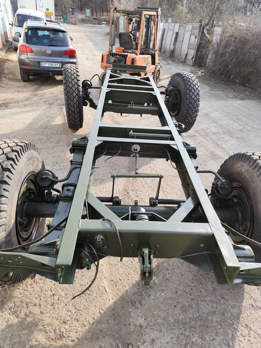 Причіп шасі платформа електростанції встановлення МАЗ.