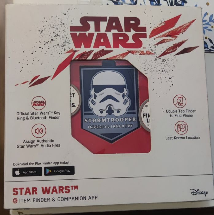 Lokalizator bryloczek STAR WARS Stormtrooper