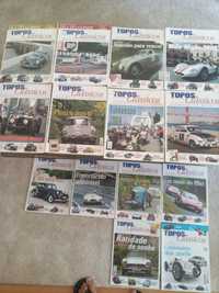 14 revistas de automóveis antigos Topos Clássicos
