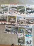 14 revistas de automóveis antigos Topos Clássicos