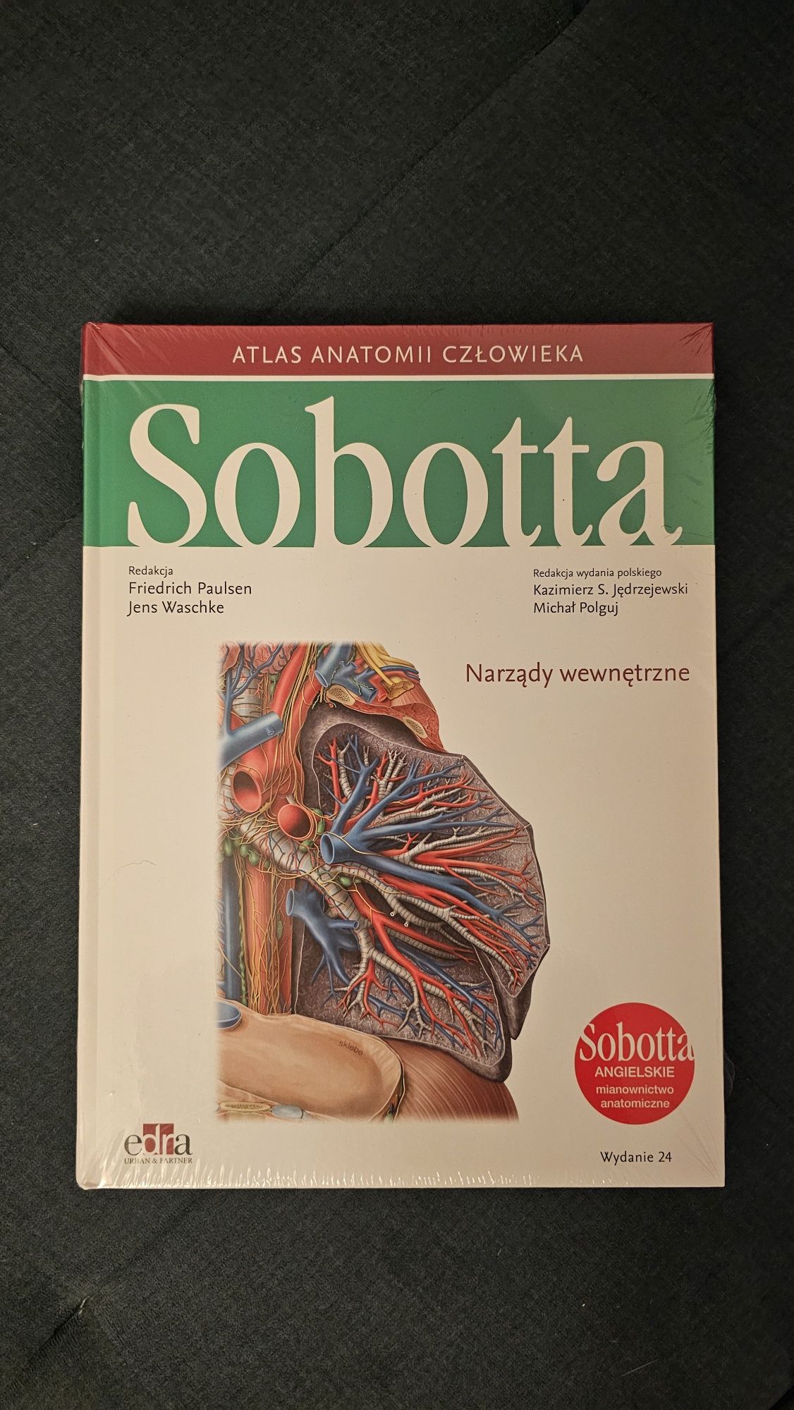 Atlasy anatomiczne Sobotta oraz Anatomia Nettera do kolorowania