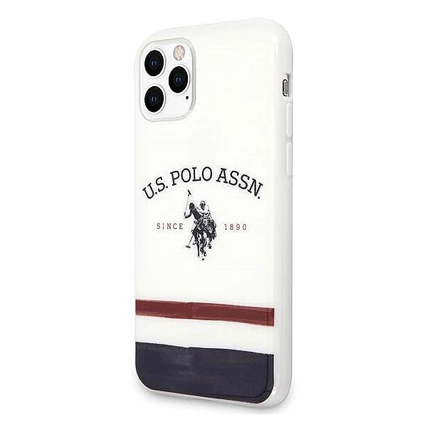 Etui U.S. Polo Assn. Tricolor Pattern Collection na iPhone 11 Pro - bi
