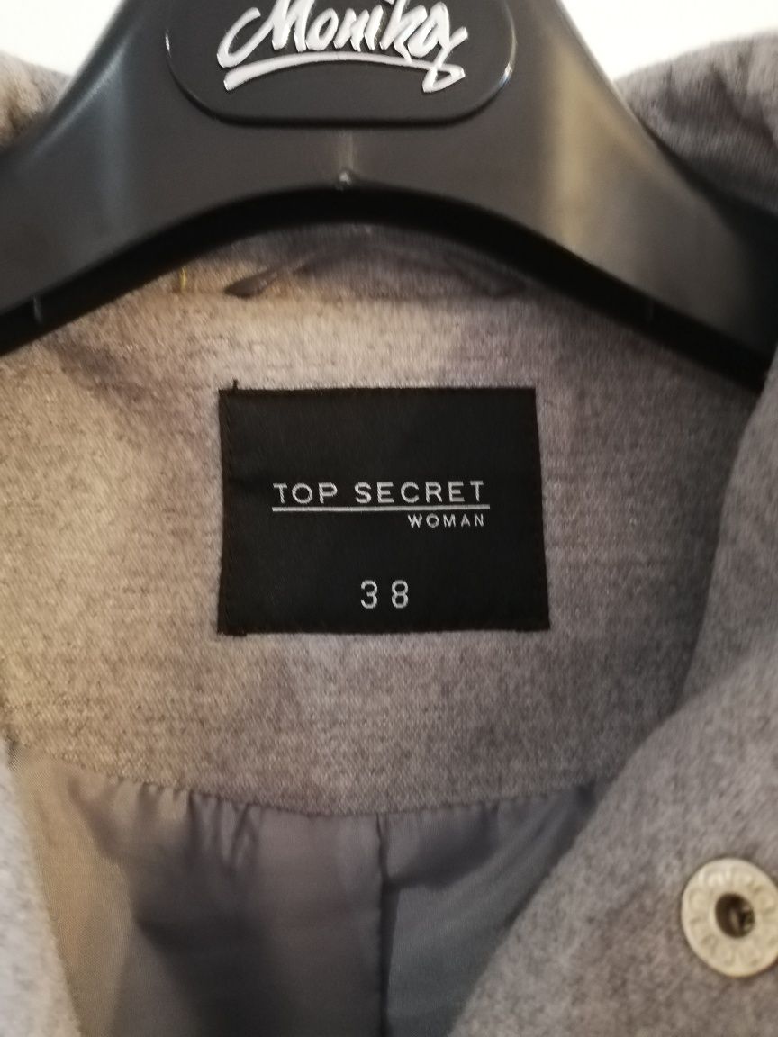Płaszcz z podszewką Top Secret rozmiar 38