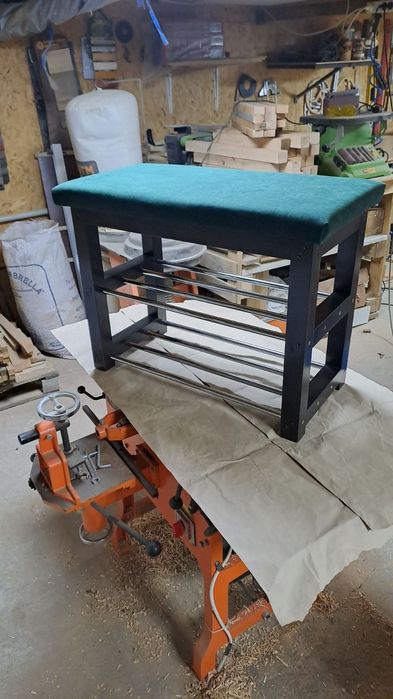 Банкетка в прихожу, підставка для взуття, лавка