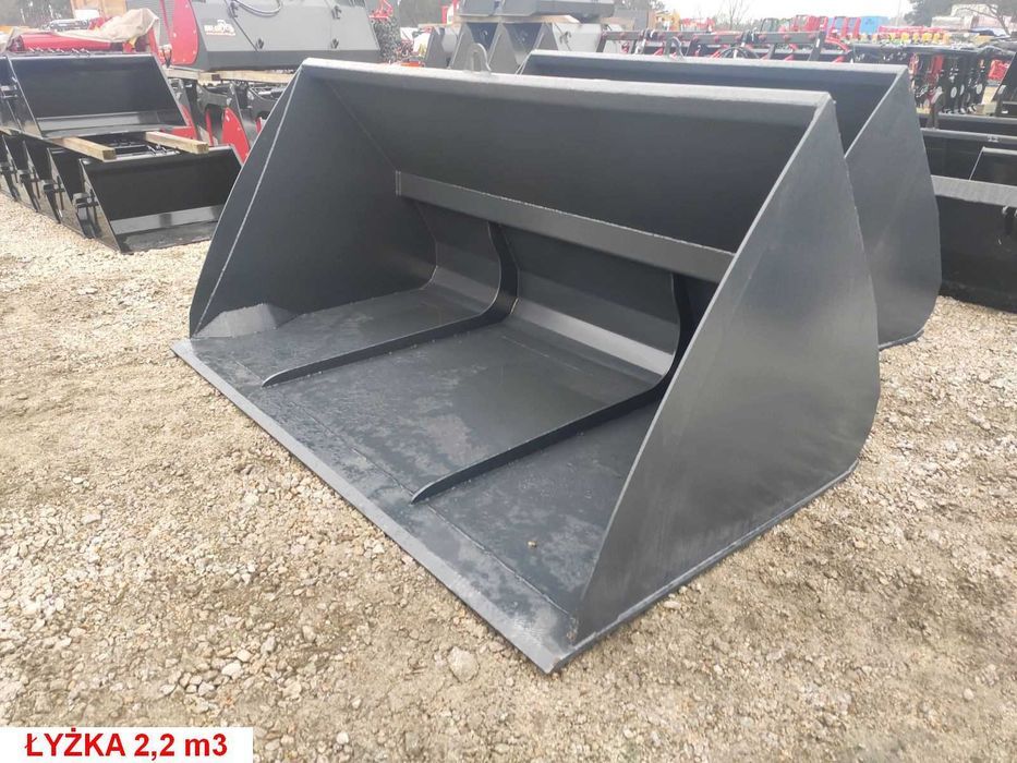 mocna ŁYŻKA pojemnościowa objętościowa do ładowarki Manitou JCB Merlo
