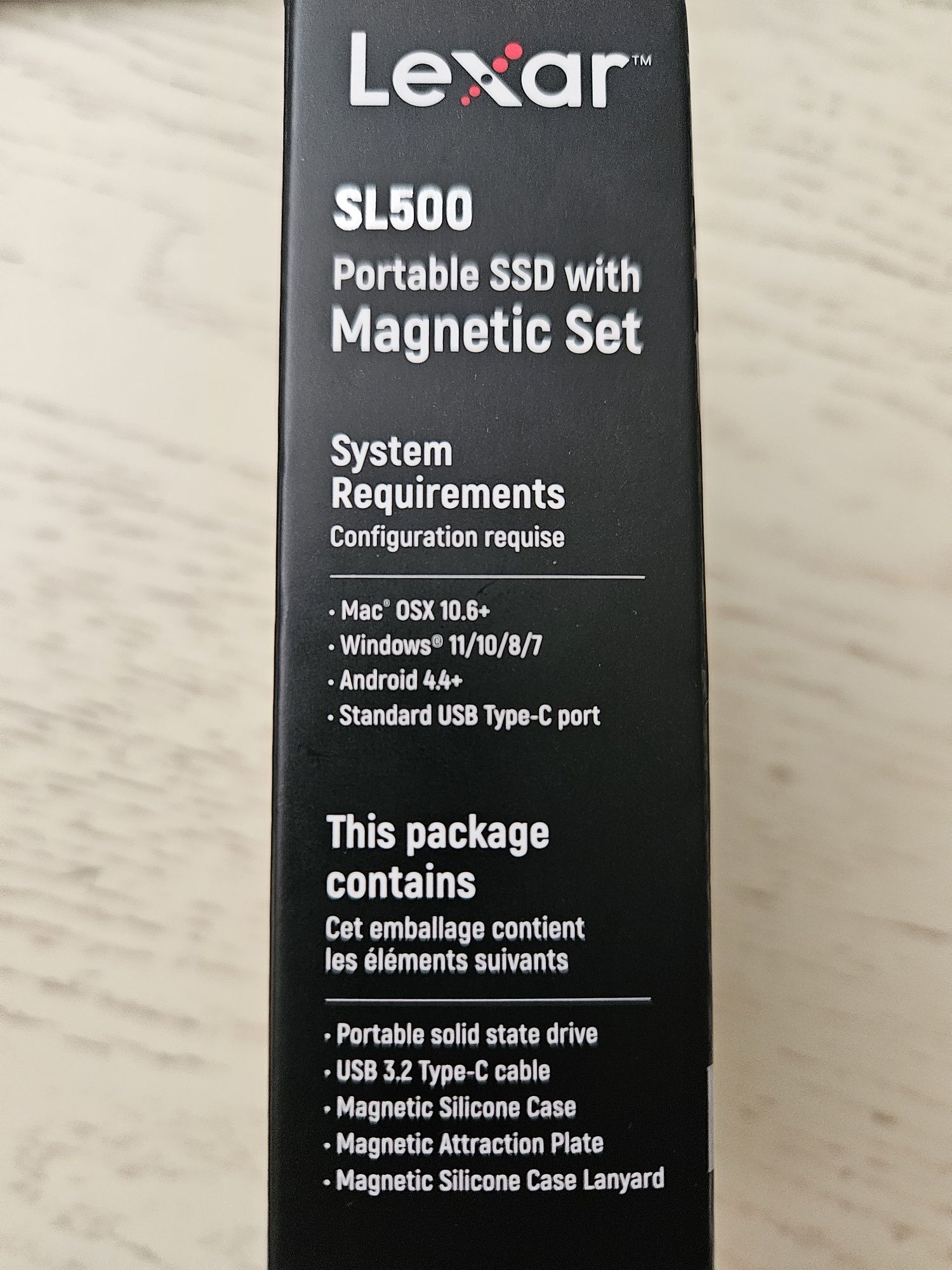 Lexar SL500 2Tb Magnetic Set, зовнішній накопичувач
