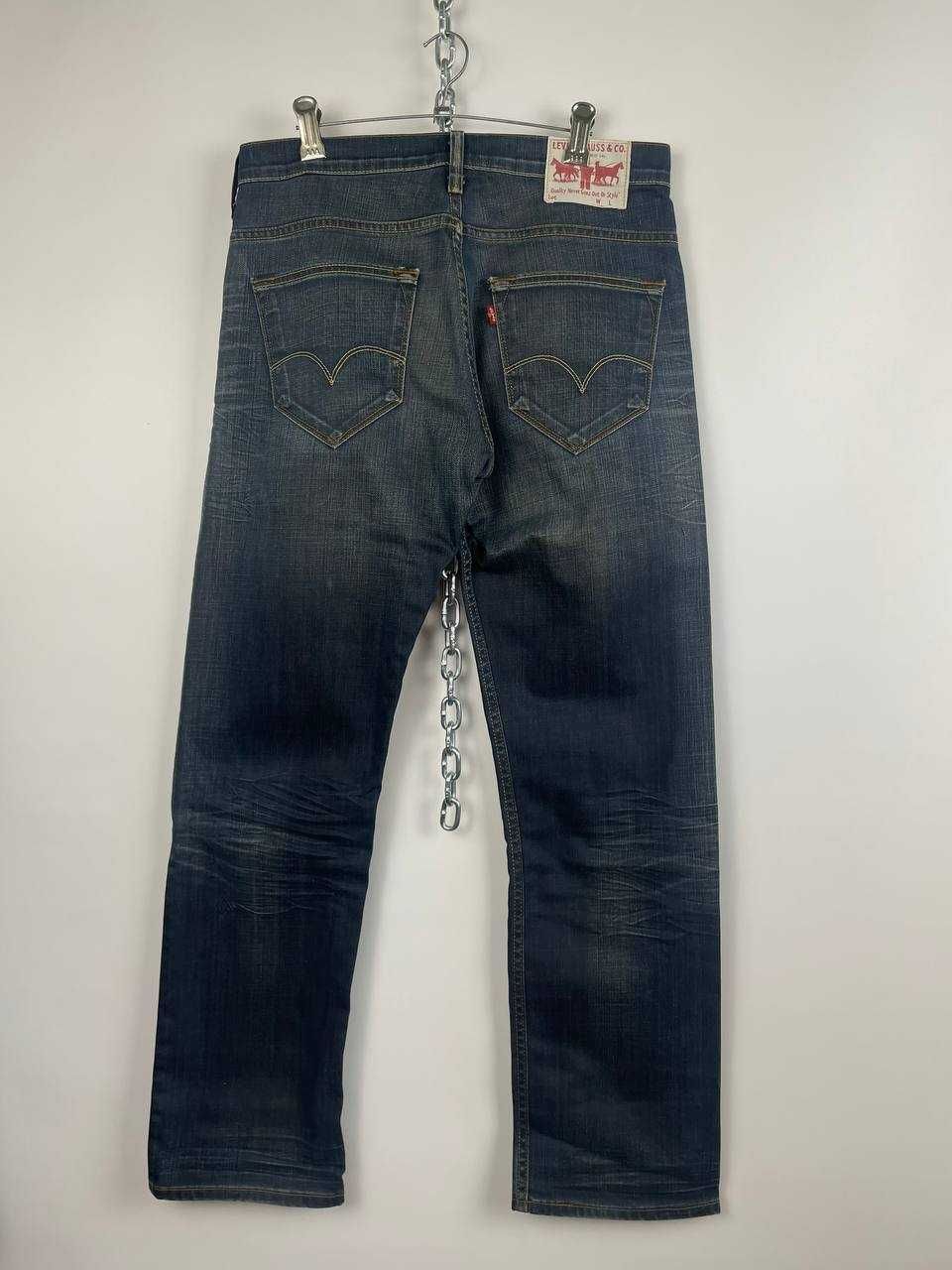 Чоловічі сині джинси levis 504
