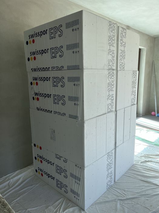 Styropian SWISSPOR EPS 70 grubość 20cm, 8 paczek