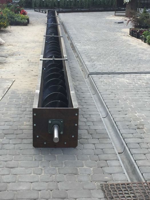 Зернопогрузчик в трубе