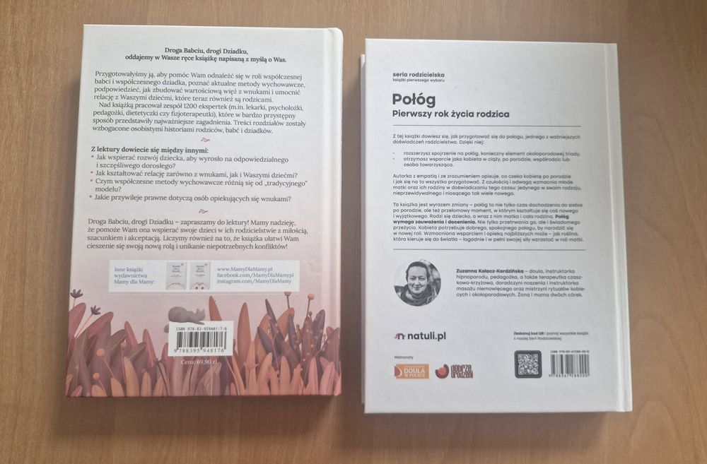 Mamy dla babci i dziadka, połóg pierwszy rok życia rodzica natuli Mamy