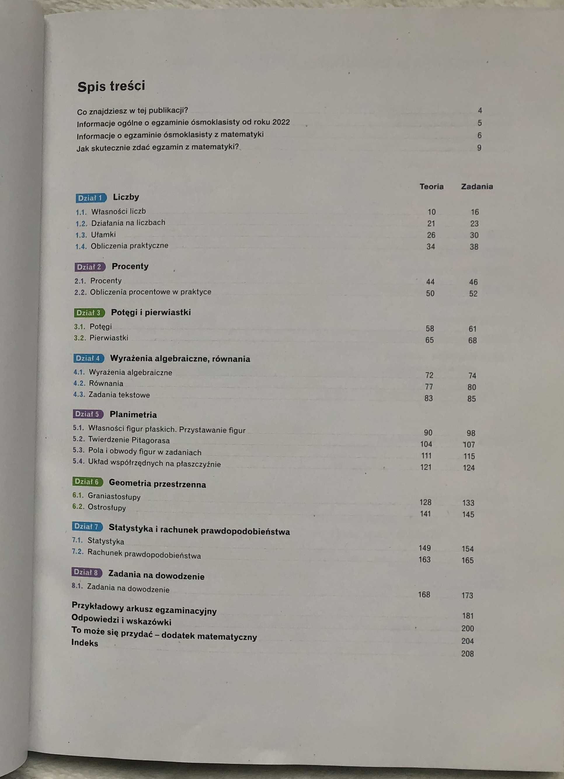Repetytorium - Teraz egzamin ósmoklasisty. Matematyka. NOWA ERA