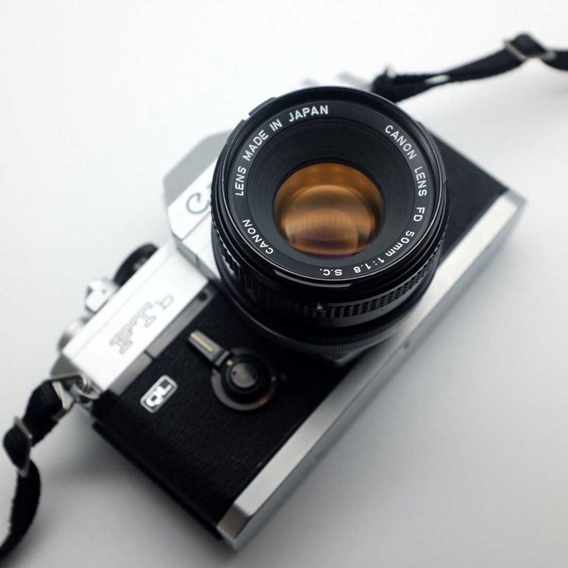 Canon FTb-N QL + об'єктив Canon FD 50mm f1.8 S.C.