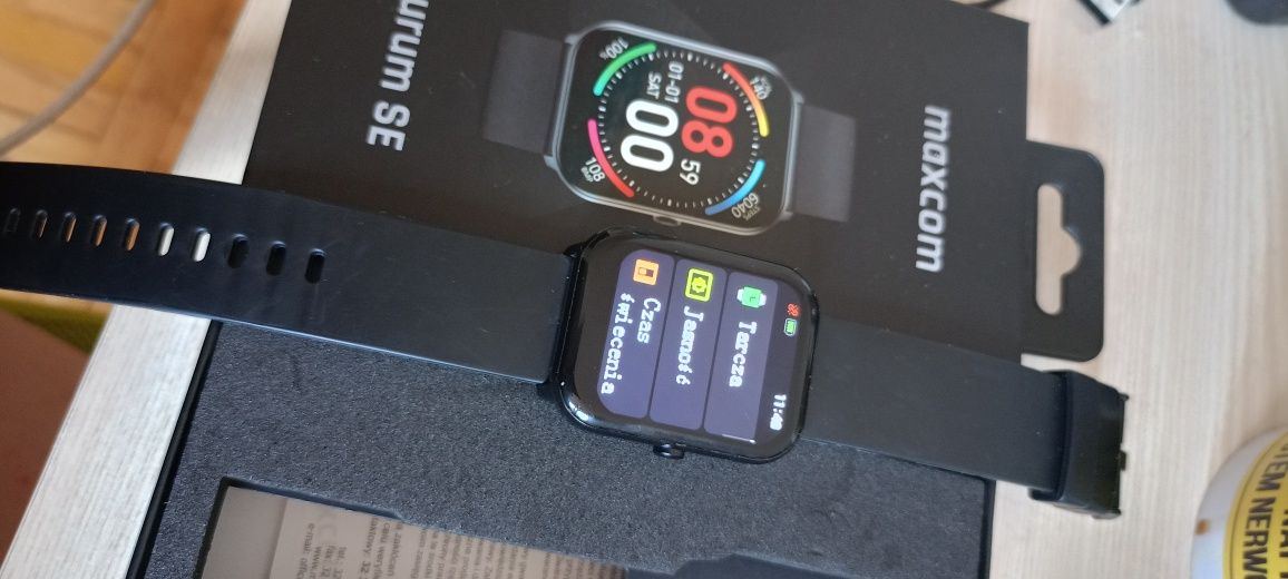 Smartwatch maxcom FW36 Aurum SE czarny