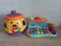 Музичний горщик, сортер  fisher price,  ксилофон