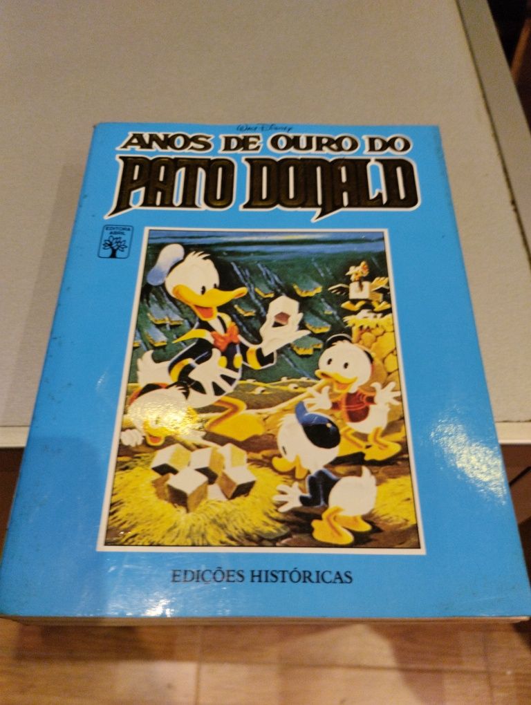 Volumes anos de ouro do PATO DONALD