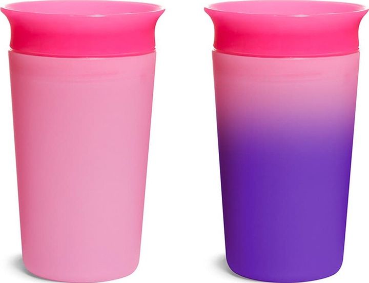 Чашка-непроливайка Munchkin Miracle 360° змінює колір на 266 мл