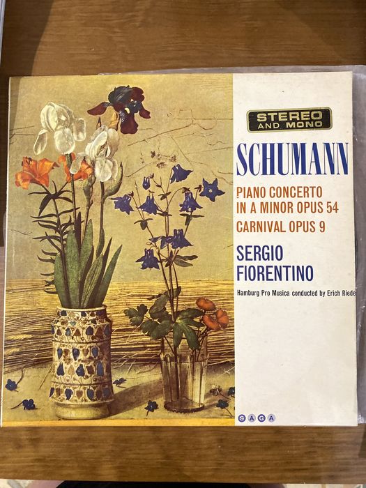 Vinil Schumann - piano concert - Sergio Fiorentino
