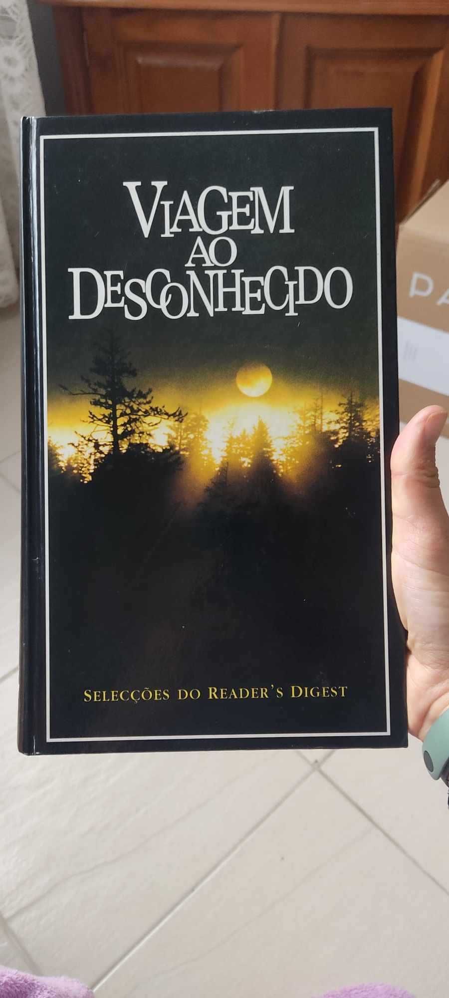 Livro "Viagem ao desconhecido" - como novo