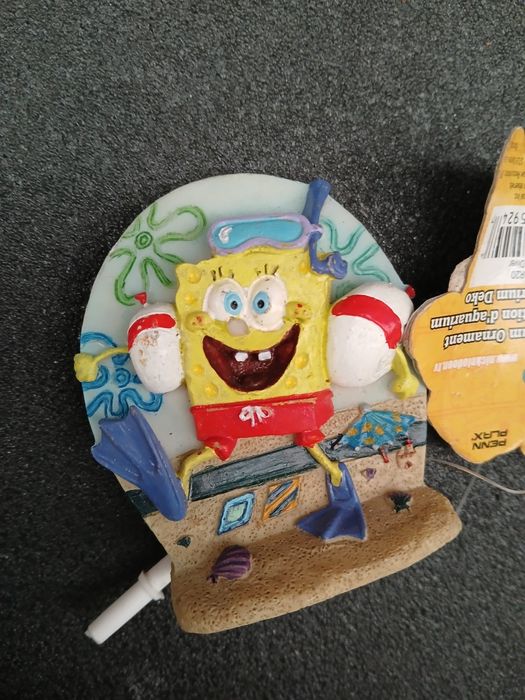 Ozdoba spomgebob do akwarium