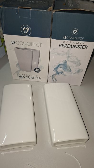 Керамічний зволожувач повітря  Metrax білий плоский