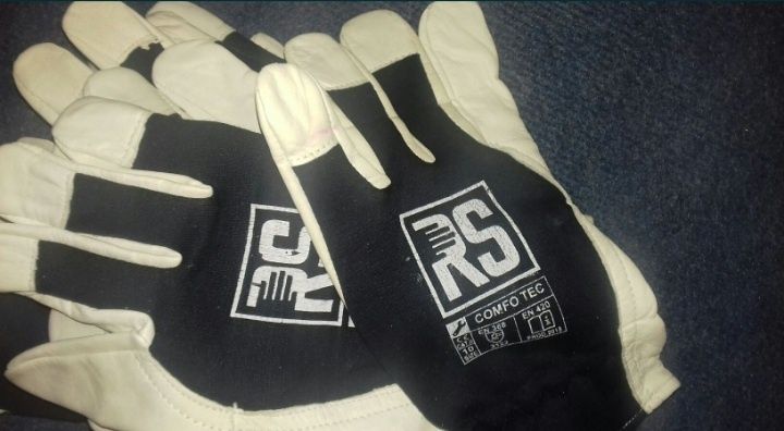 Rękawice ochronne z koziej skóry