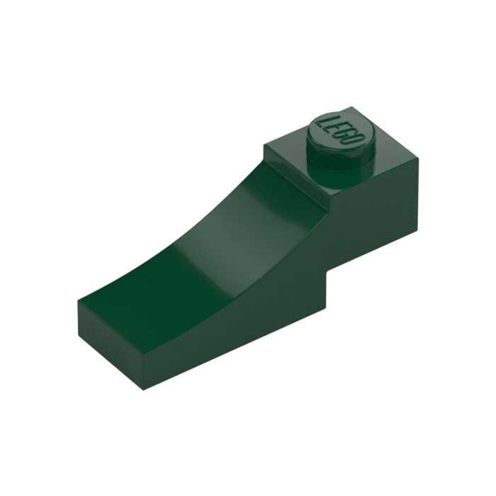 Lego 70681 Łuk odwrócony 1x3 C. Zielony 6 szt. Nowe
