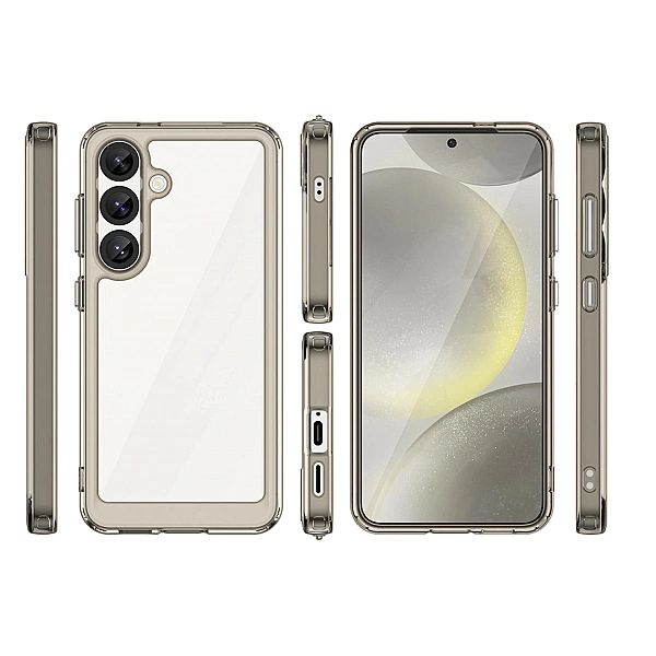 Etui silikonowe Outer Space Case z żelową ramką do Samsung Galaxy S25