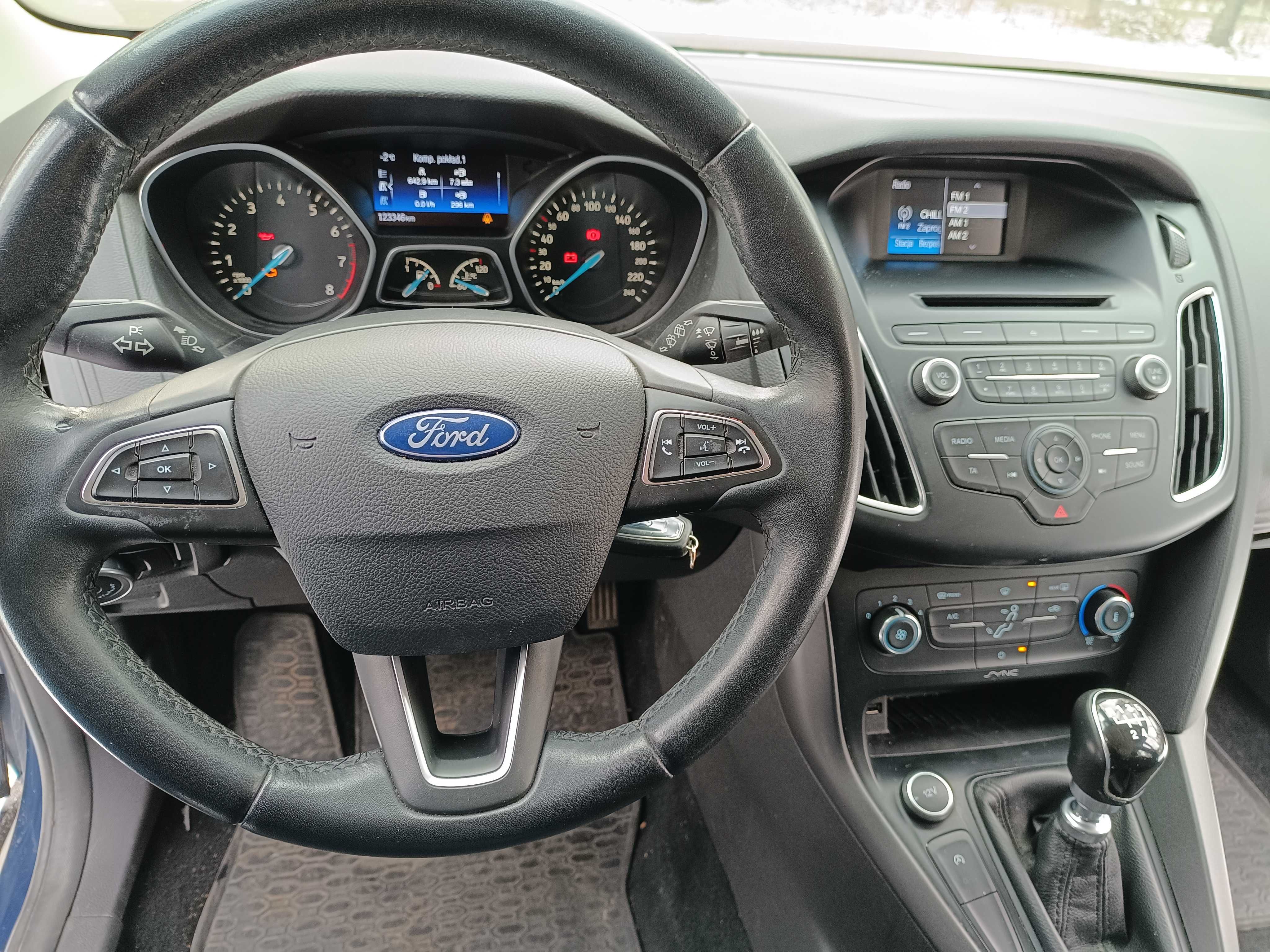 Ford Focus kombi 2016r, 150KM, 2gi właściciel 132tys km
