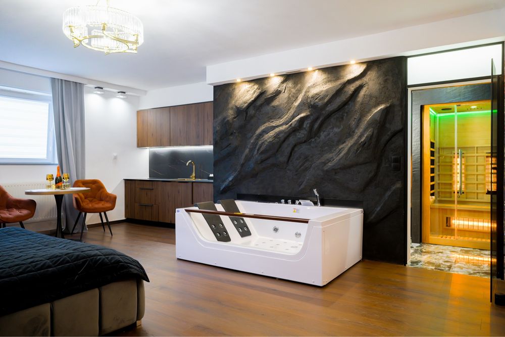 Luxury Nowy Apartament  z jacuzzi i sauną Pokoje BRYZA Gdynia 590 zł