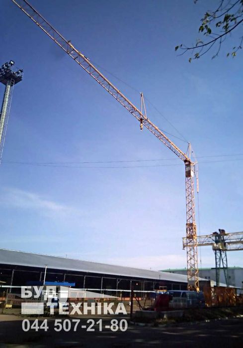 Оренда баштовий кран Liebherr 71 K, 63 K, 50 K, 20 SE