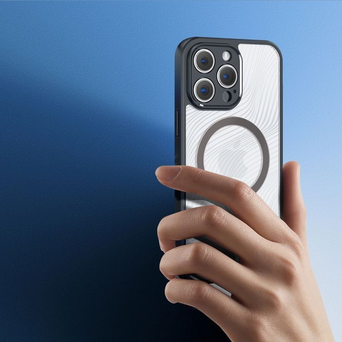Pancerne etui iPhone 14 Pro kompatybilne z MagSafe Dux Ducis Aimo Mag
