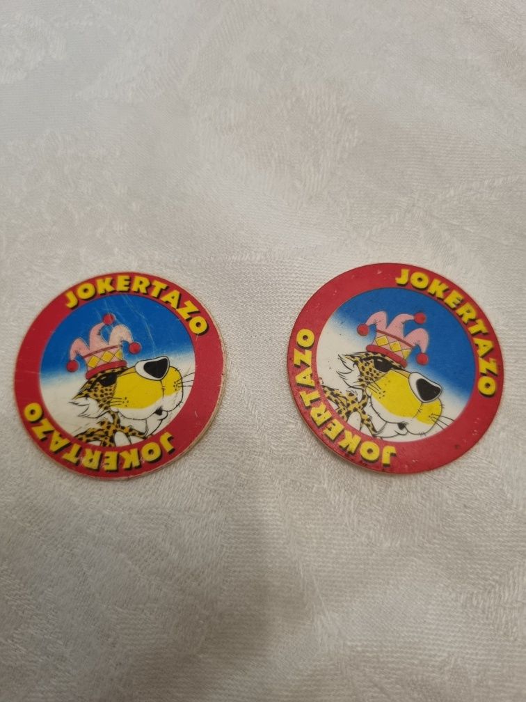 Dois joker tazos