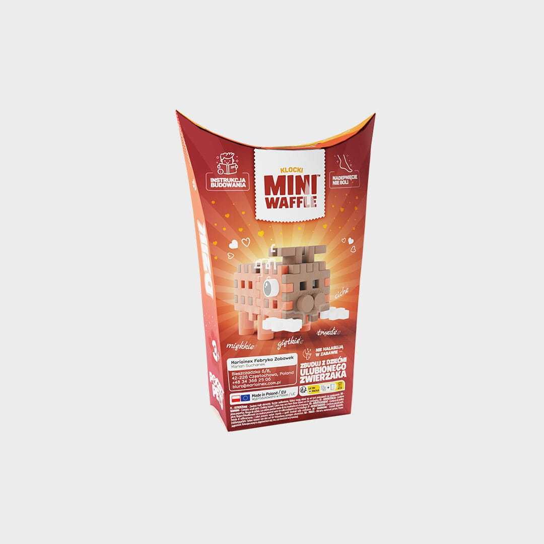 MARIOINEX 907016 Mini wafle POCKET PETS DZIK 25 elementów