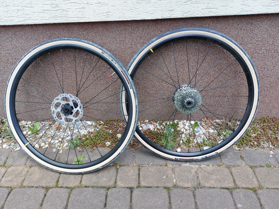 Koła Mavic 29, sztywna oś szosa aluminium
