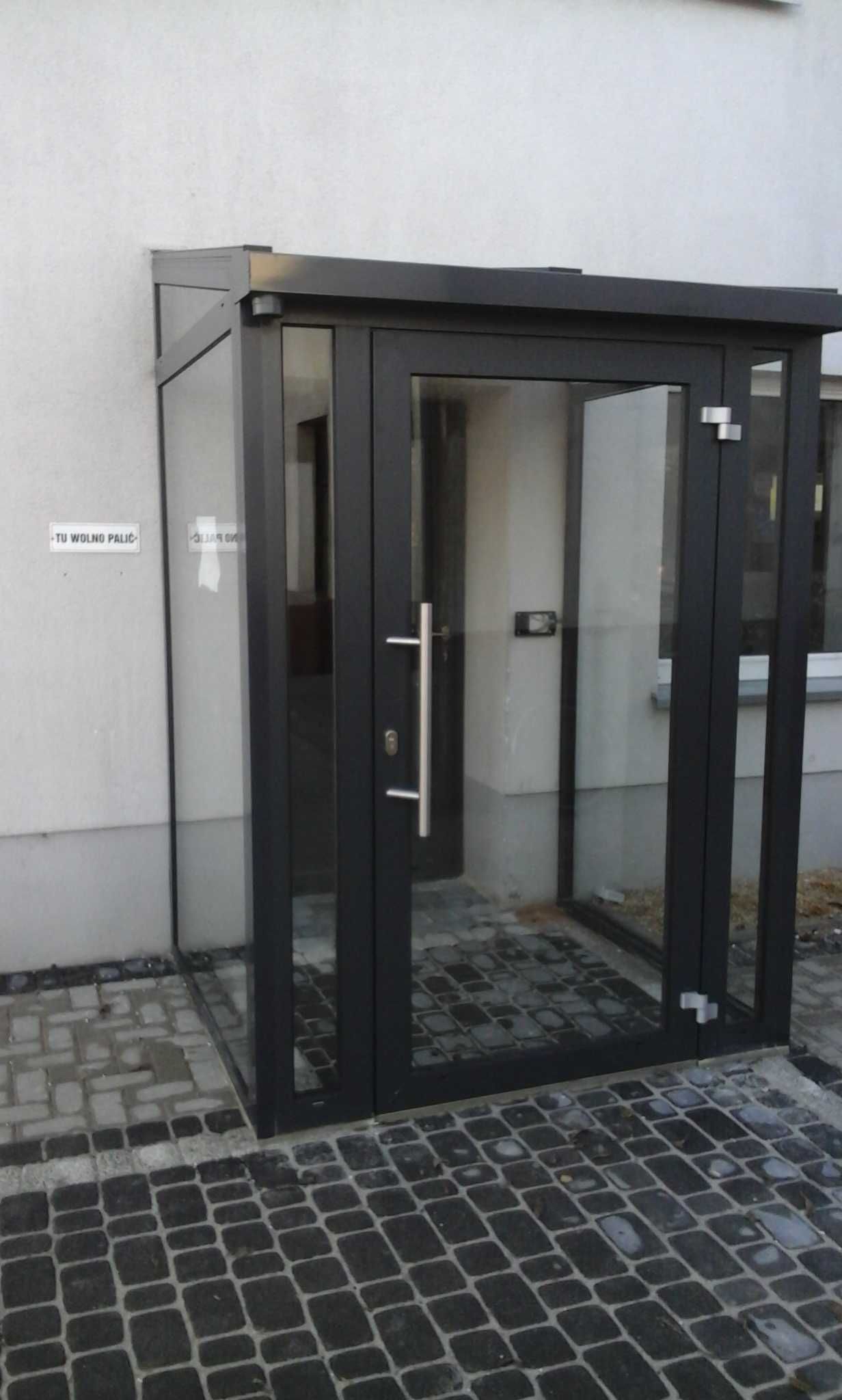 Wiatrołap z aluminium