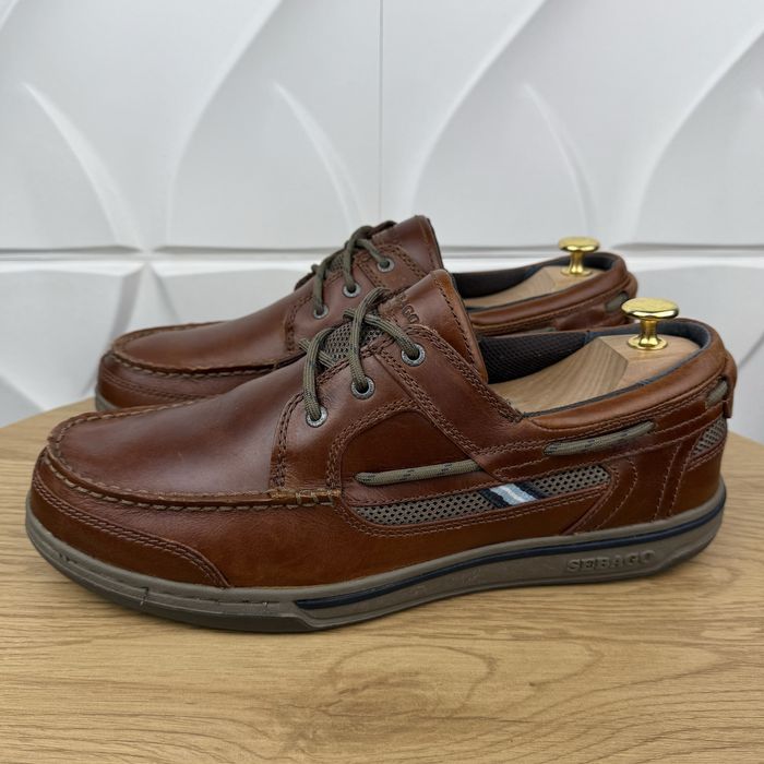 Оригінальні шкіряні топсайдери Sebago