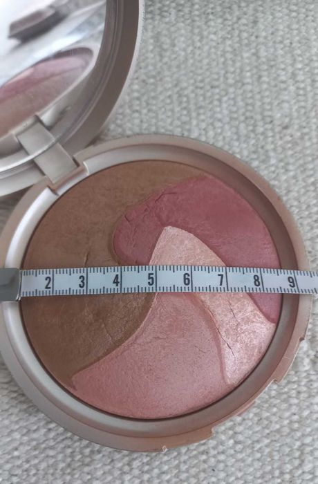 Paleta brązer róż rozświetlacz Kiko Milano Colour Allure Rosy Mauve