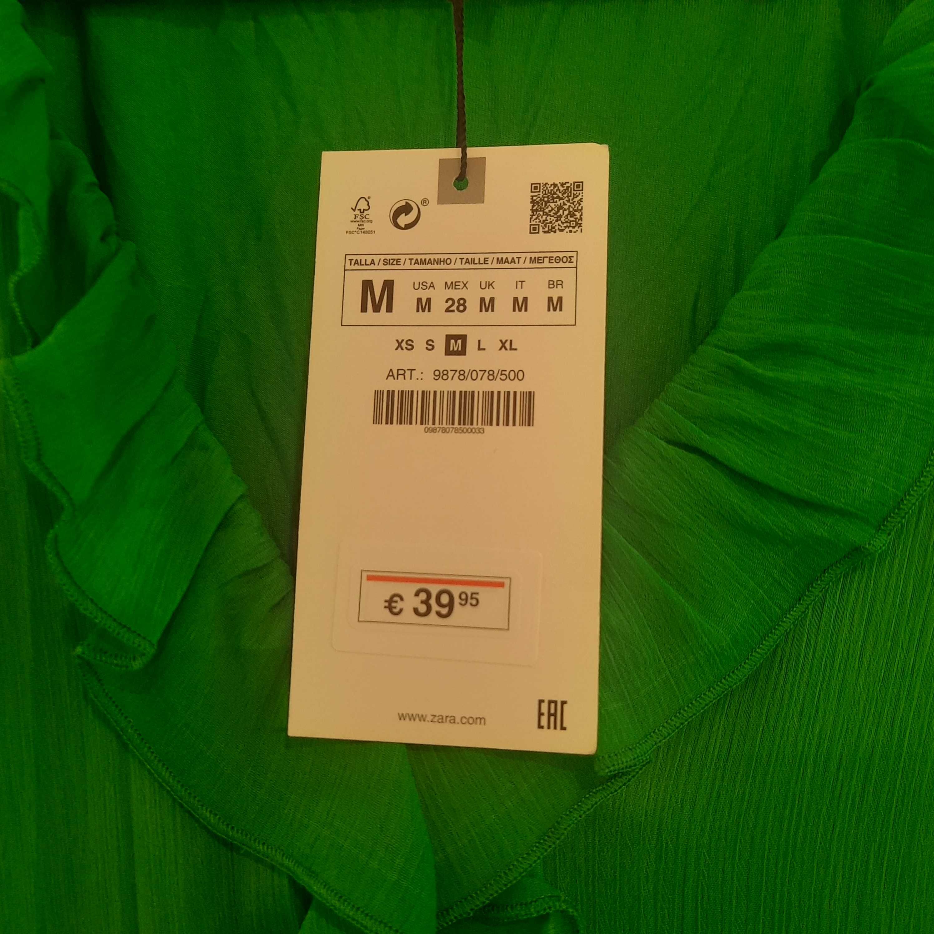 Vestido novo Zara