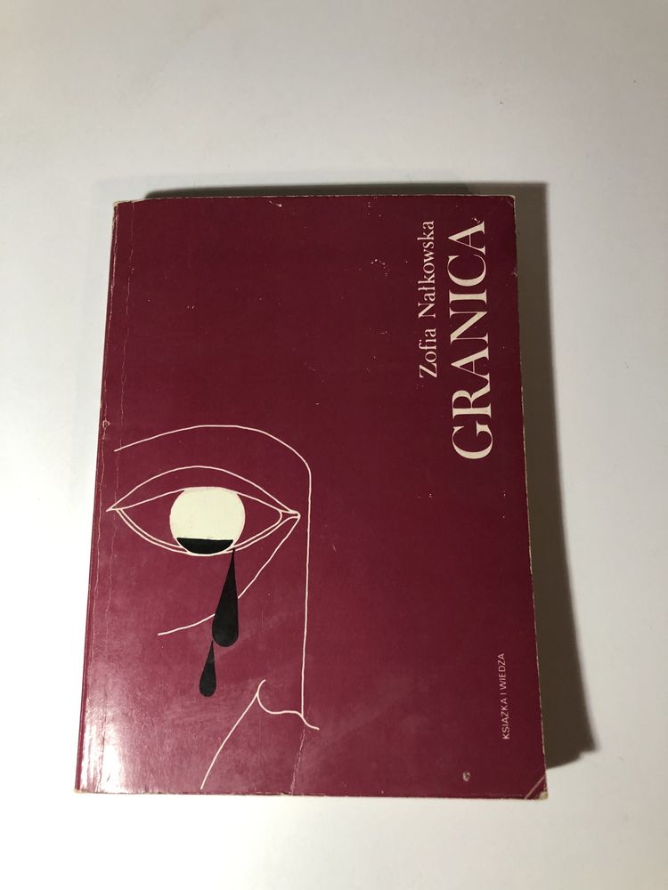 Ksiazka Granica lektura Zofia Nalkowska