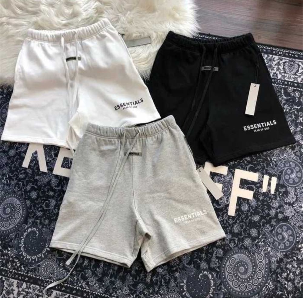 Спортивні шорти Essentials Fear of God \ Шорті трикотажні есеншл