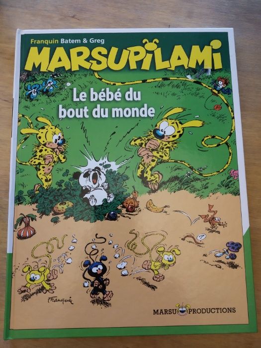Franquin Batem & Greg: Marsupilami. Le bébé du monde