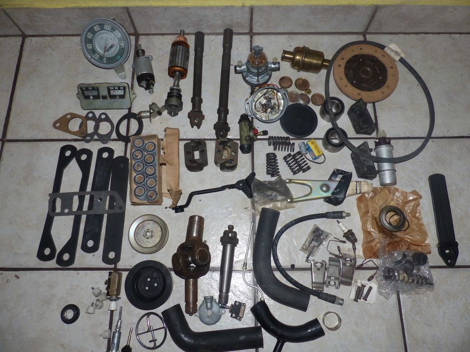 Syrena 105 104 łapka piasty zwrotnice półosie przeguby silnik skrzynia