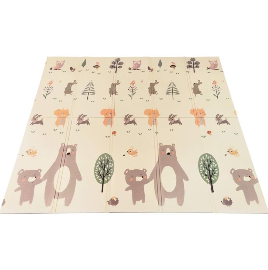 Mamabrum Baby Crawling Mat Baby Carpet Play Mat, 195 x 176 x 1.0 cm