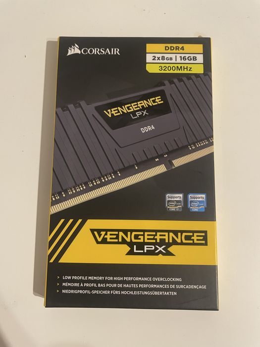 Pamięć RAM Corsair Vengeance LPX 16GB (2x8GB) DDR4 3200MHz