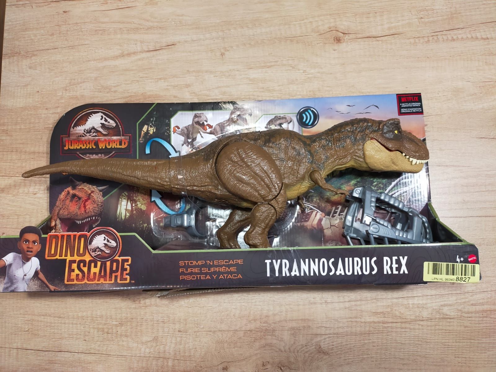 Mattel Jurassic World TRex Dino Escape Miażdżący Krok GWD67
