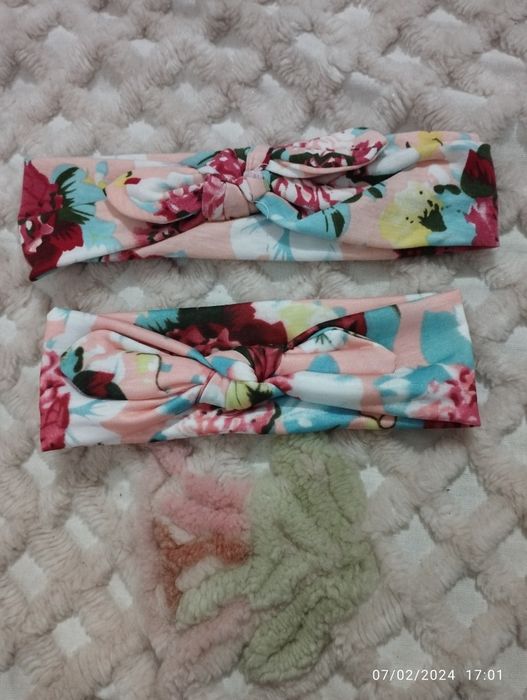 Fitas cabelo mãe e filha. Match